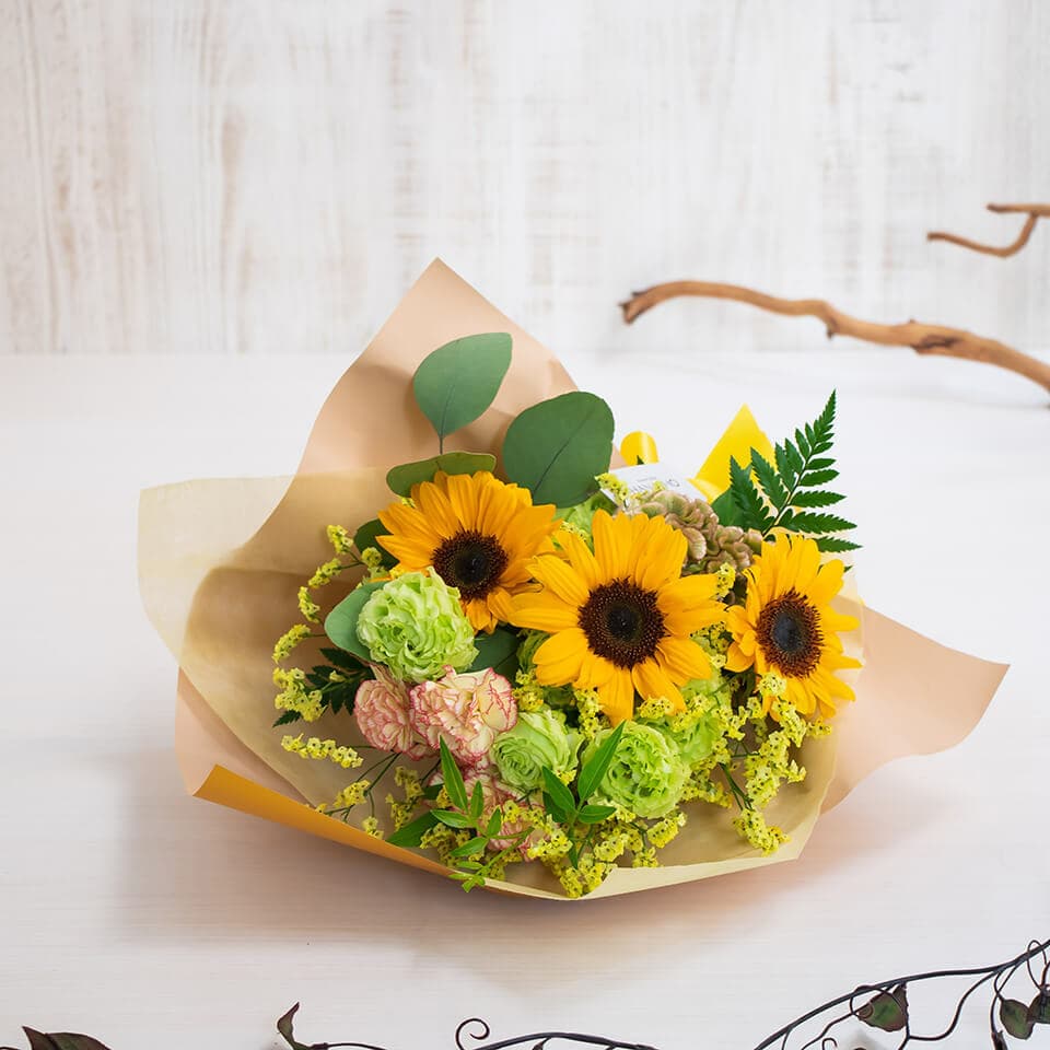 ひまわり花束 商品画像 1