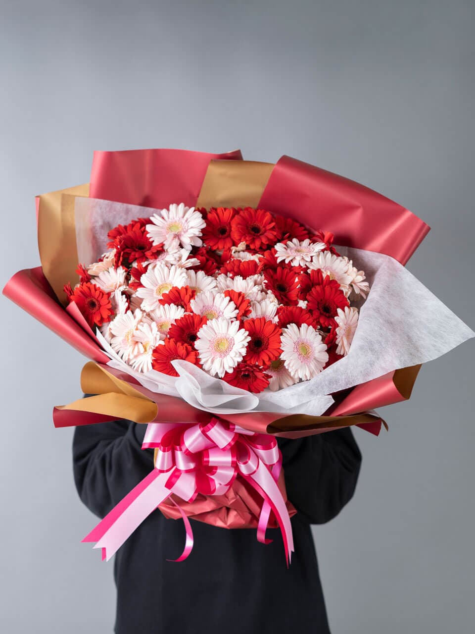 ガーベラ100本の花束 商品画像 5