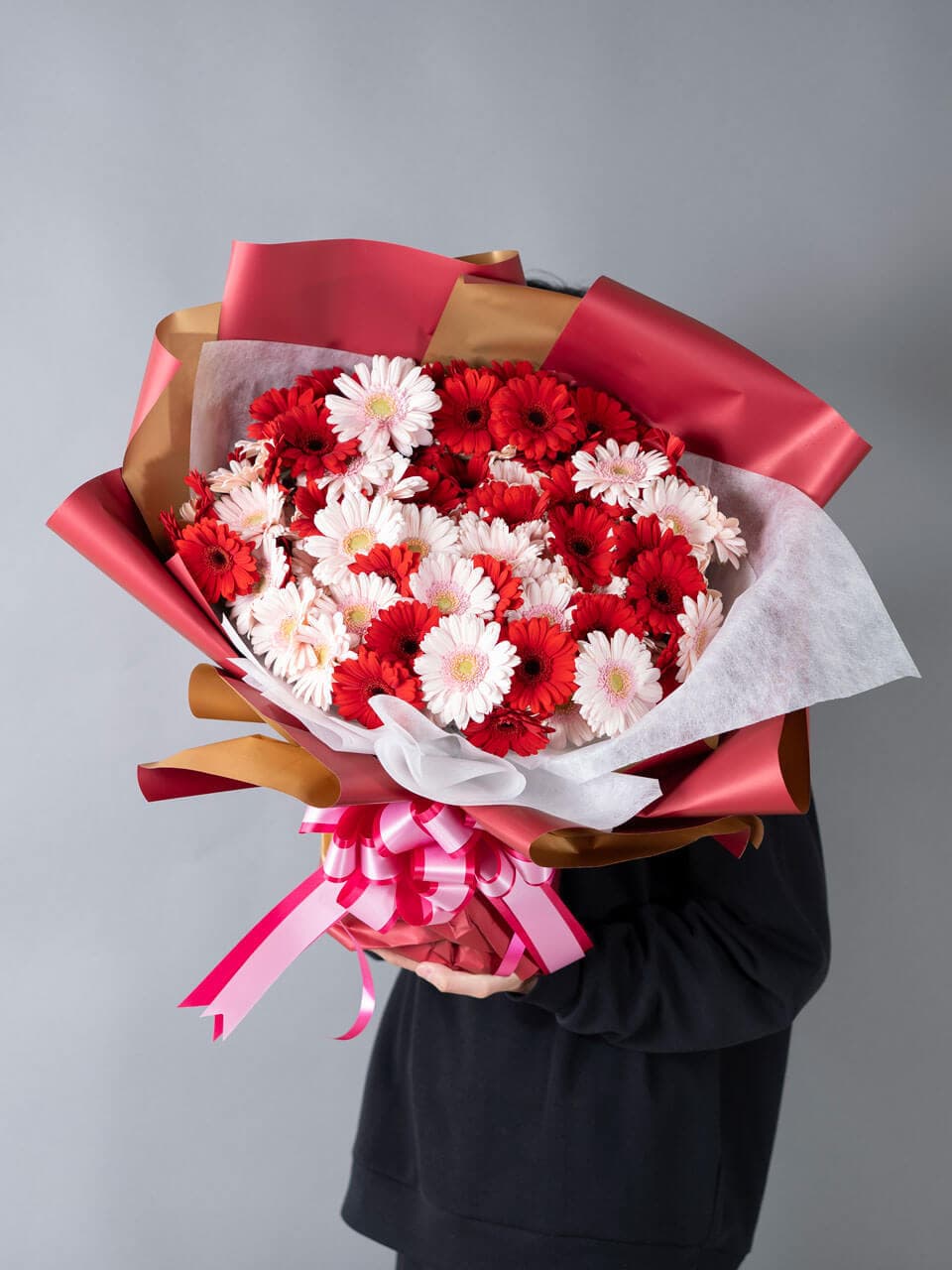 ガーベラ100本の花束 商品画像 6