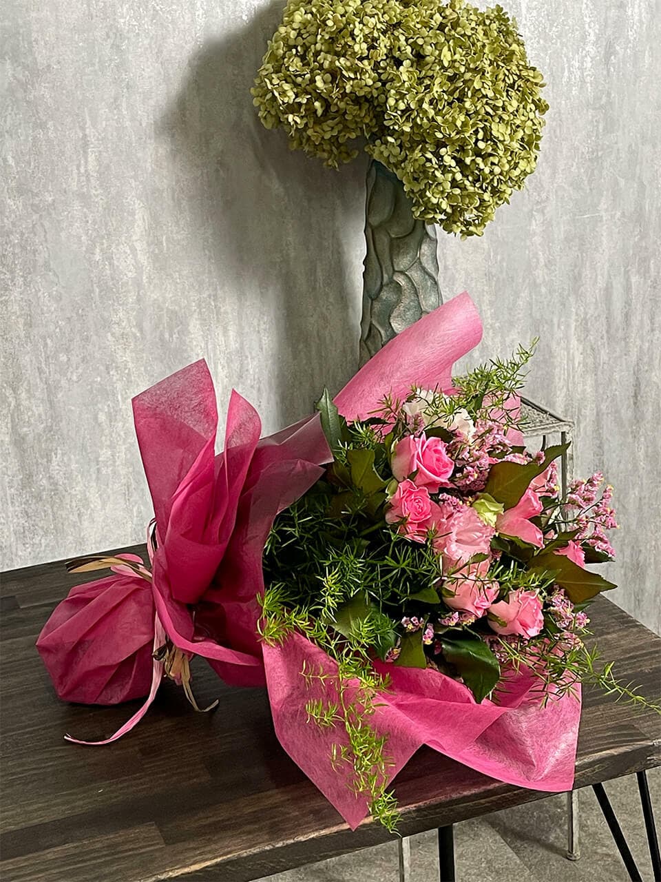 ピンク系バラの花束 商品画像 4