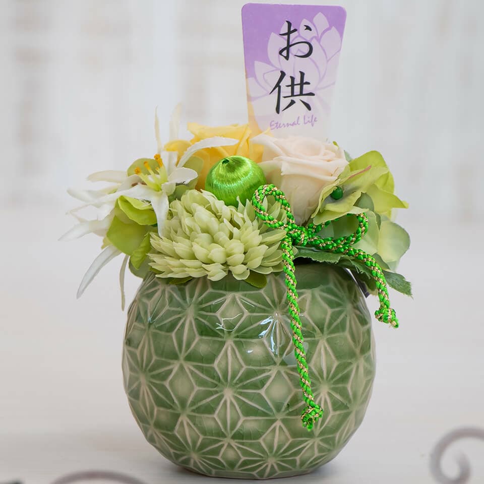 お供え用プリザーブドフラワー 商品画像 1