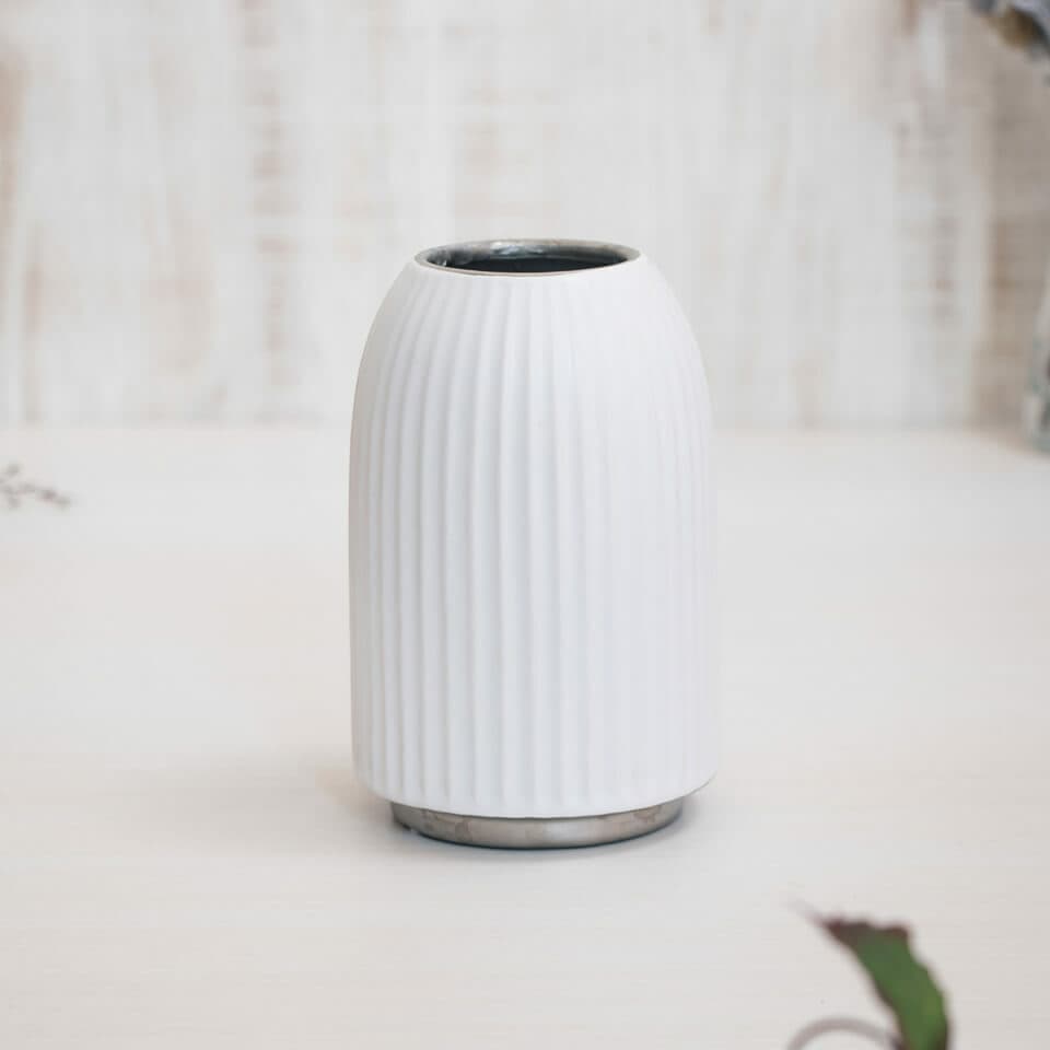 花びん COVENT ホワイト(口径5cm) 商品画像 1