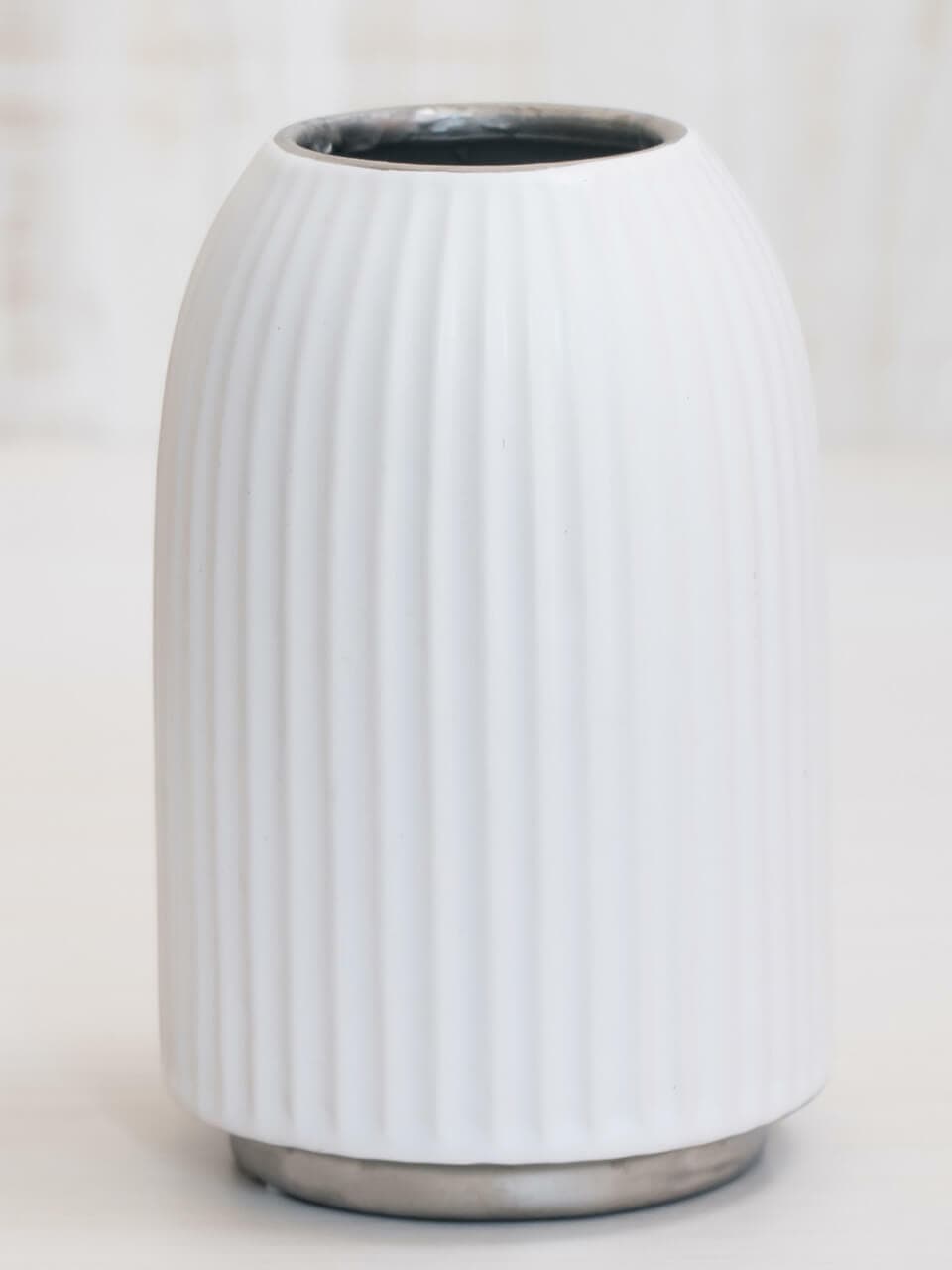 花びん COVENT ホワイト(口径5cm) 商品画像 2