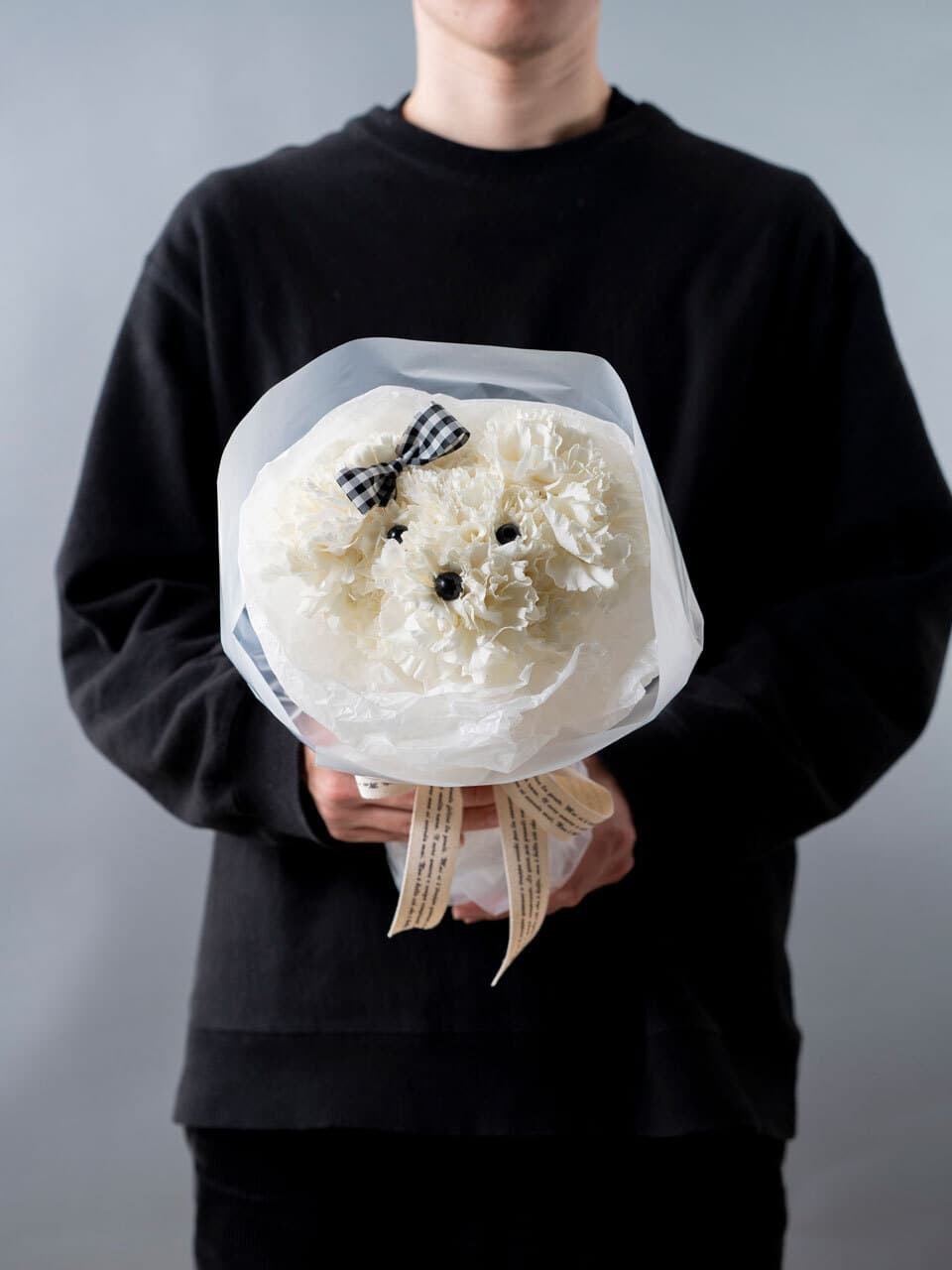 カーネーションのワンちゃん花束 商品画像 5